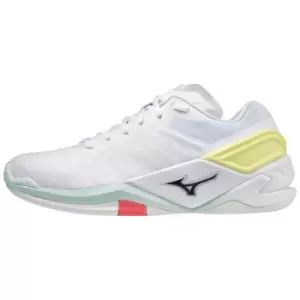 Image of Mizuno Wave Stealth Neo V Netball Trainers - White