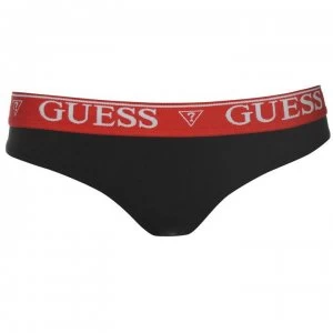 Image of Guess Thong Ladies - Black