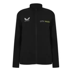 Image of Castore Saracens Travel Softshell Jacket Womens - Black