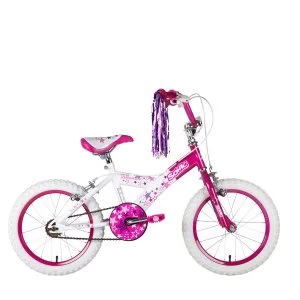 Image of Sonic Glamour II 16" Wheel Girls Bike Single Speed - Pink