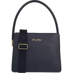 Image of Tommy Hilfiger New Tommy Shoulder Bag - Blue