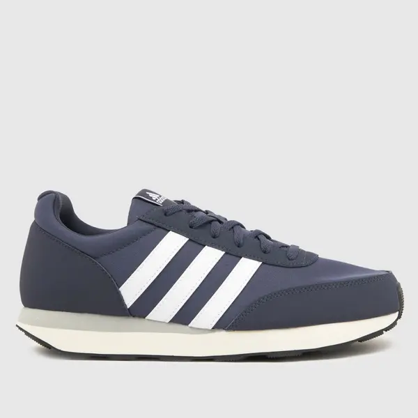 Image of adidas run 60s 3.0 trainers in navy & white Navy/White UK 9 (EU 43?)