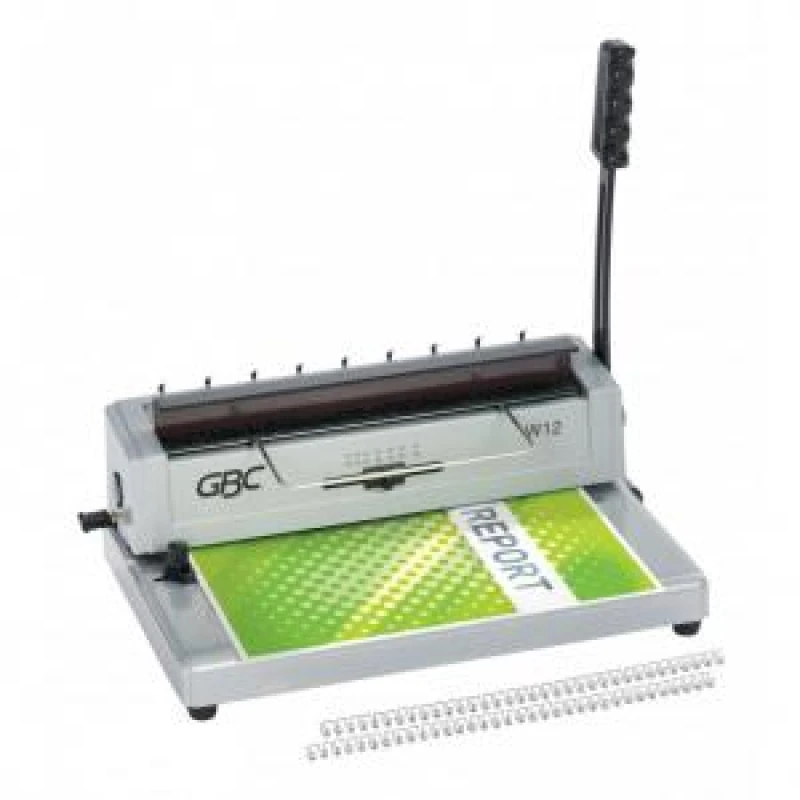 Image of GBC W12 Manual Punch and Wire Binding Machine