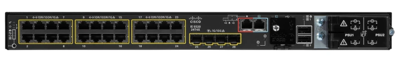 Image of Cisco IE-9320-24T4X-E network switch Managed L2/L3 Black