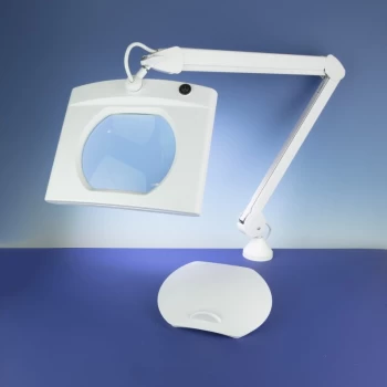 Image of LED Rectangular Magnifier Lamp - LC8079LED