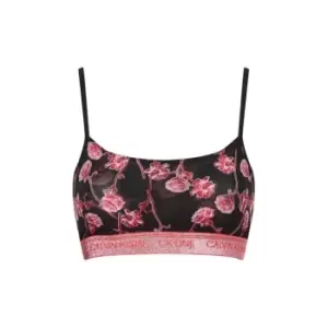 Image of Calvin Klein CK One Glitter Bralette - Black