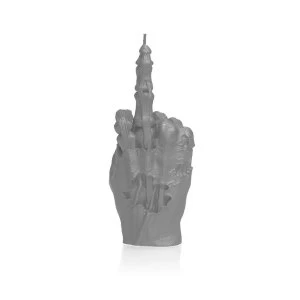 Image of Grey Matt Zombie Hand FCK Candle