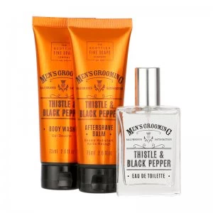 Image of Scottish Fine Soaps Thistle and Black Pepper Well Groomed Gi