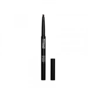 Image of Make Up For Ever Aqua Resist Brow Filler 24hr Slanted Tip Brow Pencil 50 Dark Brown