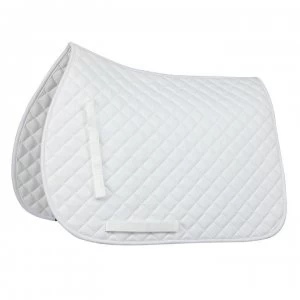 Image of Shires Wessex Saddle Cloth - White