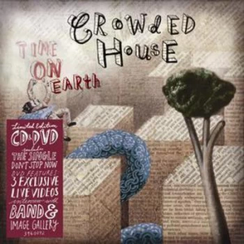 Image of Time On Earth cd + DVD by Crowded House CD Album