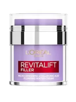 Image of LOreal Paris LOreal Revitalift Filler Plumping Water-Cream Micro-Epidermic Hyaluronic Acid