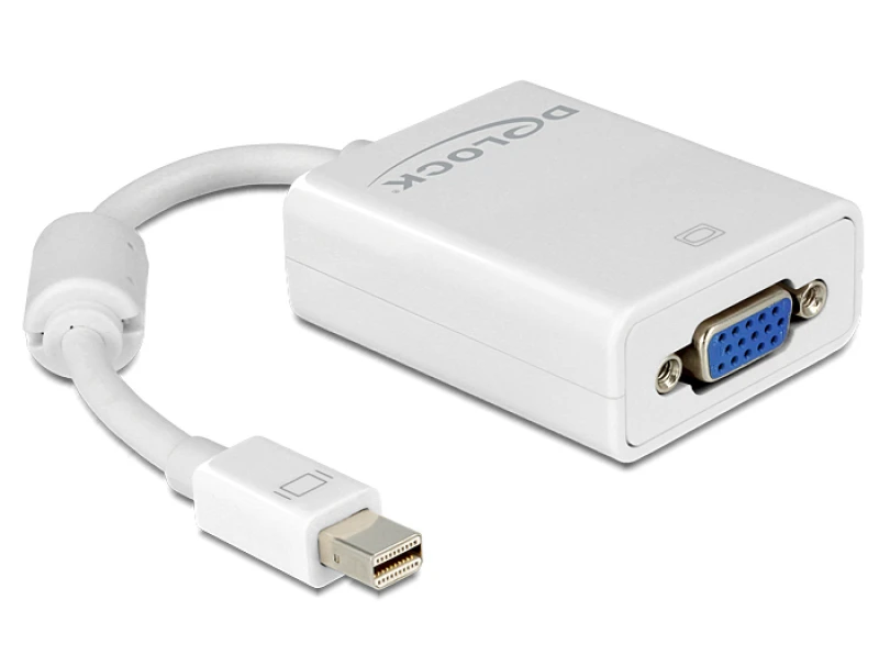 Image of DeLOCK Adapter mini Displayport / VGA FM 0.18 m VGA (D-Sub) White