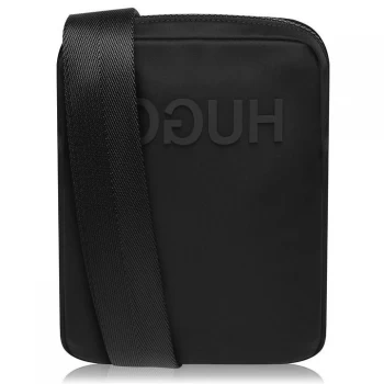 Image of Hugo Boss Record Crossbody Flight Bag