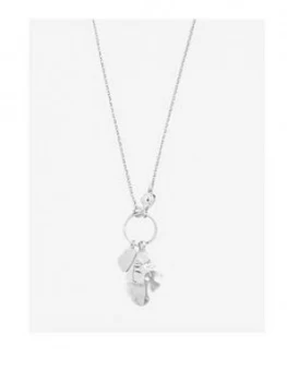 Image of Mint Velvet Charm Pendant Necklace - Silver