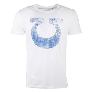Image of Warhammer 40K - Space Marine Vintage Mens Small T-Shirt - White