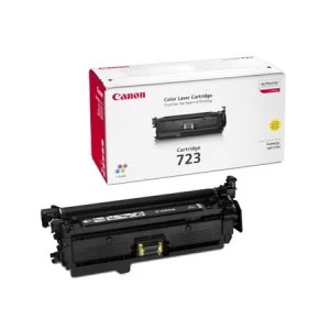 Image of Canon 723 Yellow Laser Toner Ink Cartridge