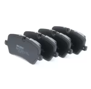 Image of RIDEX Brake pad set prepared for wear indicator 402B0818 Brake pads,Brake pad set, disc brake LAND ROVER,Range Rover Sport (L494)