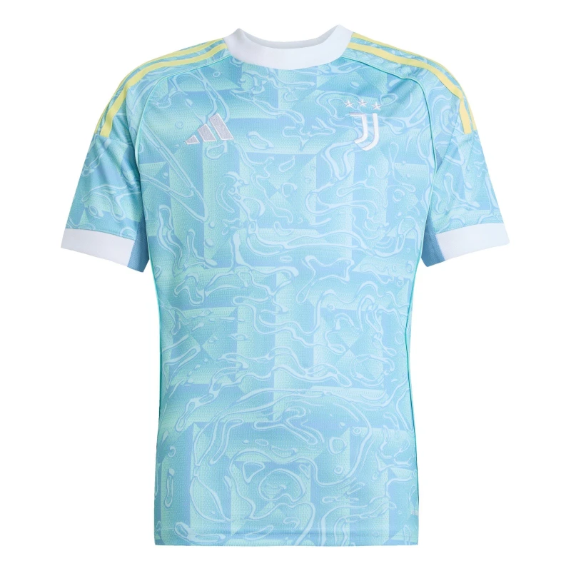 Image of adidas Juventus Away Shirt 2025 2026 Juniors Blue male 7-8 Years