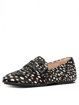 Image of Fitflop Lena Doe Buckle Loafers Loafer