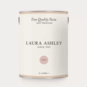 Image of Laura Ashley Matt Emulsion Paint Blush 5L