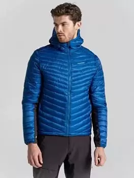 Image of Craghoppers Expolite Hooded Jacket - Blue Size 2XL, Men