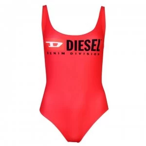 Image of Diesel Flamnew Intero Swimsuit - Red 42G
