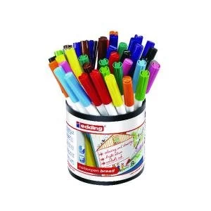 Image of Edding Colourpen Broad Assorted Pack of 42 1406000