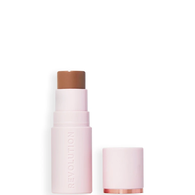 Image of Makeup Revolution Skin Silk Bronzer Stick (Various Shades) - Medium Sunset