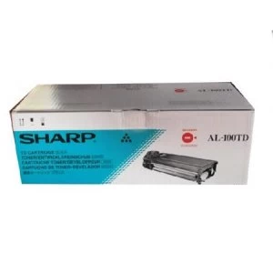 Image of Sharp AL-100TD Black Laser Toner Ink Cartridge