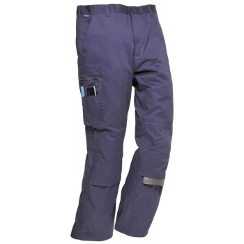 Image of Portwest - S891NAT 80 - sz 32 Bradford Trousers - Navy