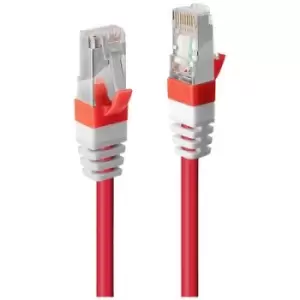 Image of LINDY 45389 RJ45 CAT 6A S/FTP 7.5 m Red