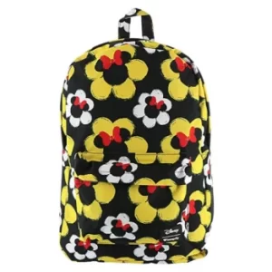 Image of Loungefly Disney Minnie Mouse Flowers Nylon Backpack