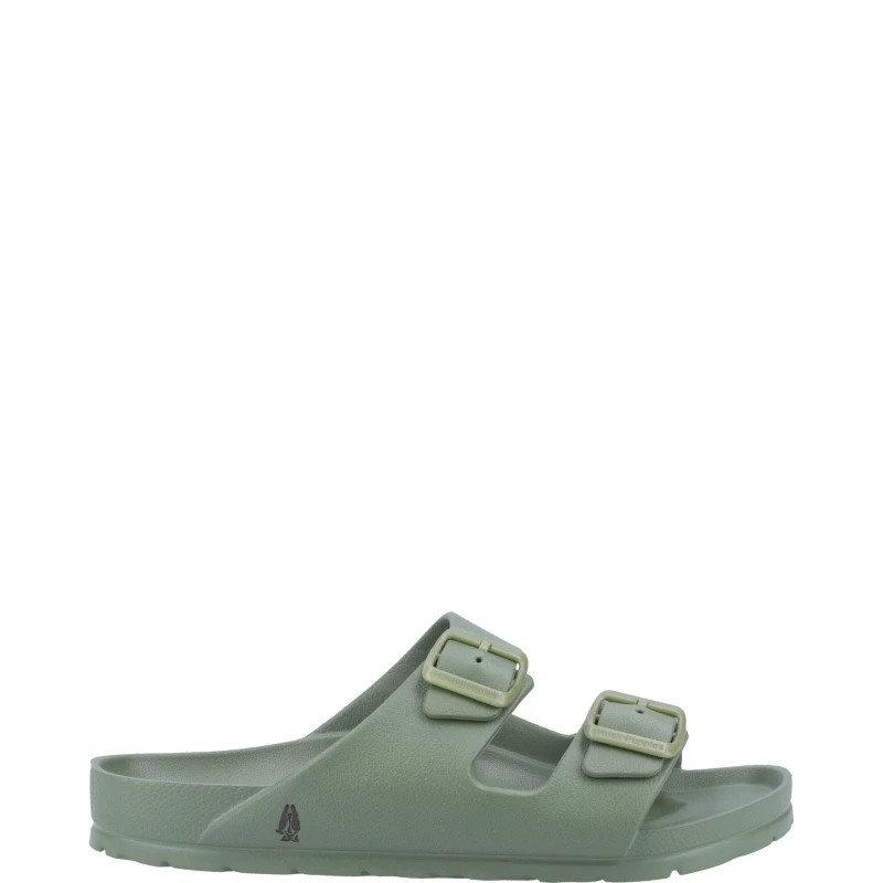 Image of Hush Puppies Lenny Mule Sandal - Green Green 7
