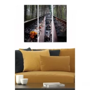 Image of MDF2480532 Multicolor Decorative MDF Painting (3 Pieces)