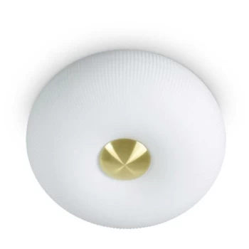 Image of Ideal Lux Arizona - 2 Light Flush Ceiling Light White