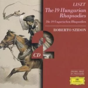 Image of 19 Hungarian Rhapsodies by Franz Liszt CD Album