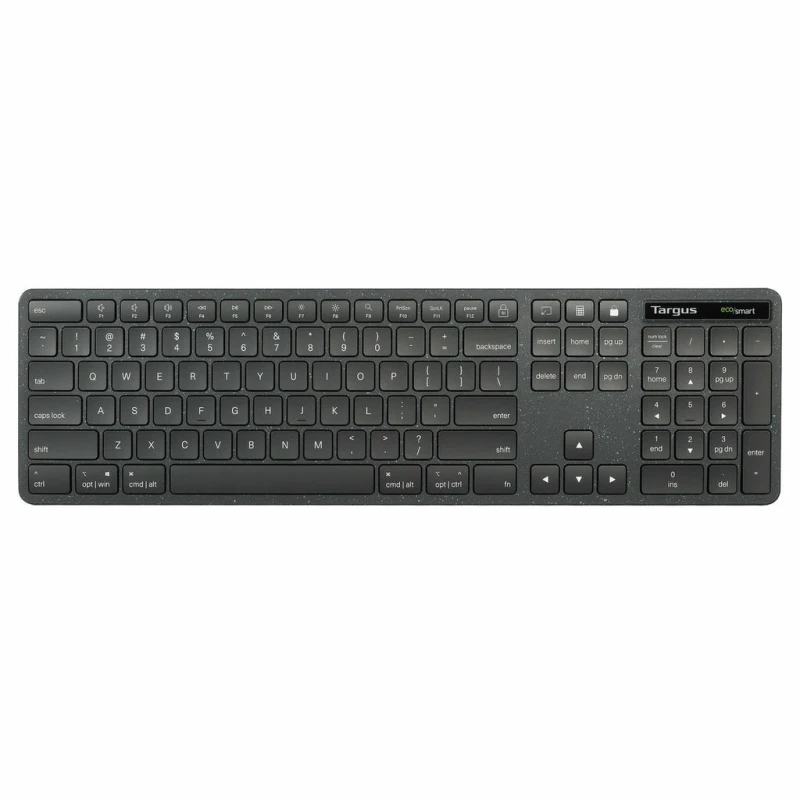 Image of Targus Targus EcoSmart AKB874UK keyboard Universal USB QWERTY UK English Black AKB874UK