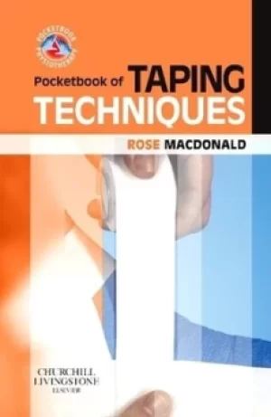 Image of Pocketbook of taping techniques by Rose Macdonald