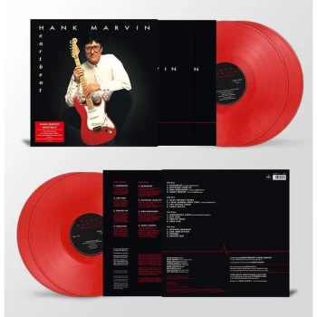 Image of Hank Marvin - Heartbeat Red Vinyl