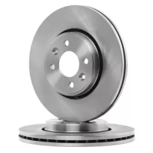 Image of RIDEX Brake disc RENAULT,DACIA 82B0217 7700428389,7701201320,7701205086 Brake rotor,Brake discs,Brake rotors 7701205230,7701205842,7701206118