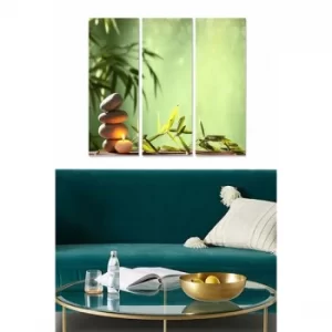 Image of MDF112343234 Multicolor Decorative MDF Painting (3 Pieces)