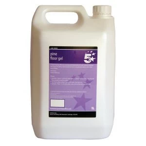 Image of 5 Star Facilities 5 Litre Pine Floor Gel