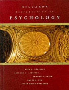 Image of Hilgards Introduction to Psychology by Rita L Atkinson and Ernest R Hilgard Book