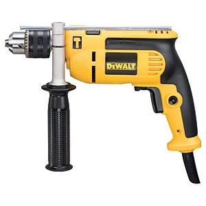 Image of DEWALT DWD024K-GB Percussion Corded Drill with Kit Box - 650W