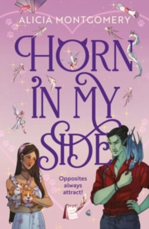 Image of Horn in My Side : A new sweet and spicy, enemies-to-lovers monster romance perfect for fans of The Baby Dragon Cafe and Tusk Love! Paperback / softbac