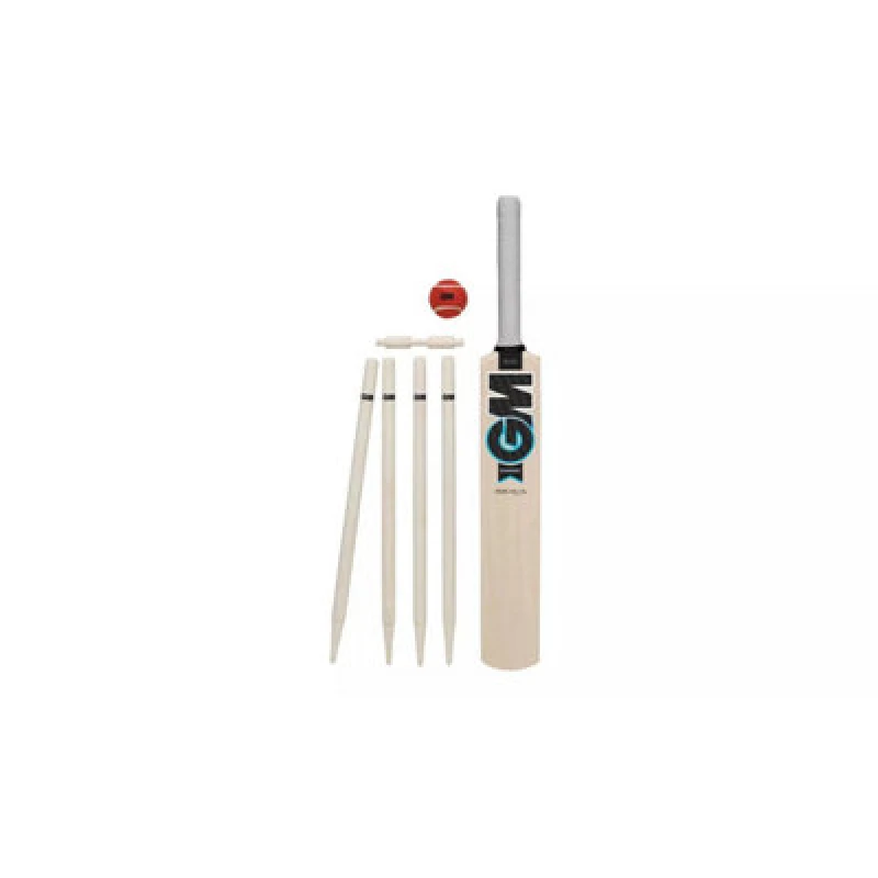 Image of Gunn And Moore Diamond Cricket Set Cream/red (5)