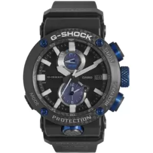 Image of Mens Casio 'G-Shock G-Shock Gravitymaster' Black Plastic/Resin Tough solar Chronograph Watch