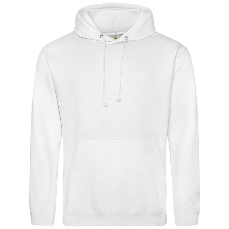 Image of AWDis AWDis Men College Hoodie in White Size: X-Small White XS Male 5063470297450