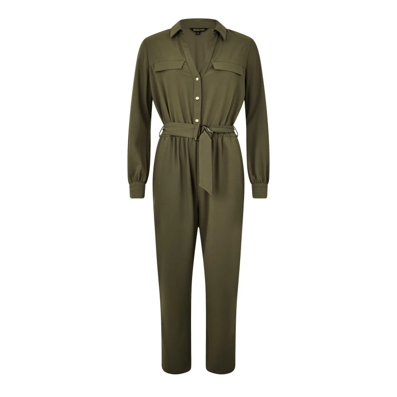 Image of Biba Tailored Jumpsuit Khaki female 14 (L)